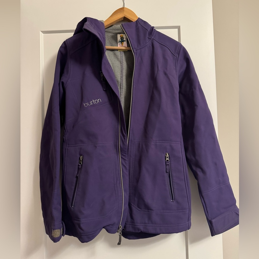 Burton winter coat purple